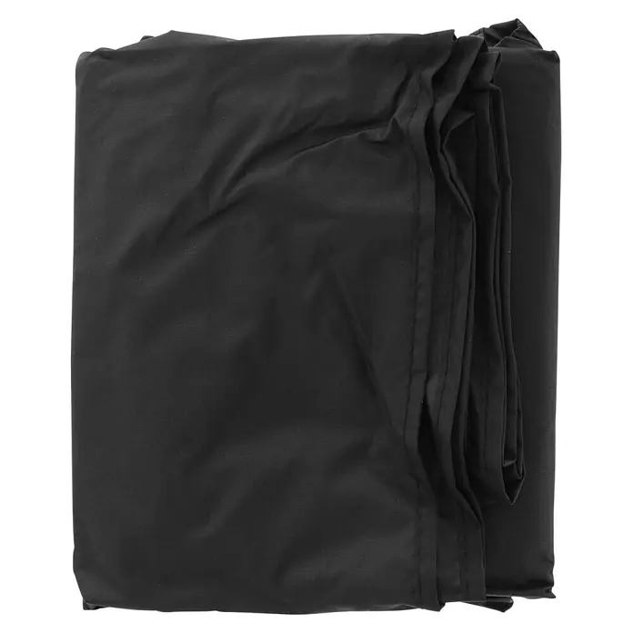 Grillstar Grill-Schutzhülle - Passend für: Grillstar Holzkohlegrill Boston, Kunststoff - Schwarze Schutzplane, gefaltet.