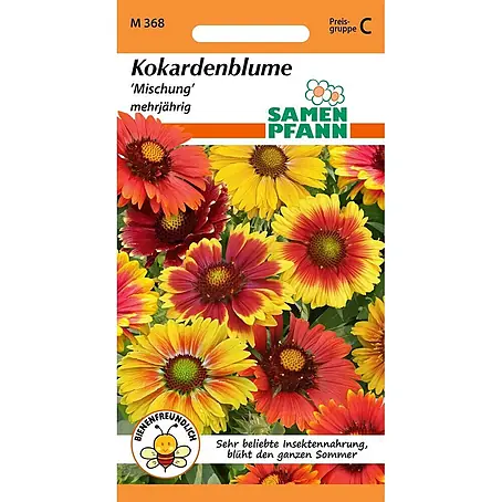 Samen Pfann  Saatgut Kokardenblume (Gaillardia), Mischung