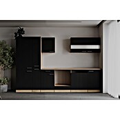 Respekta Merle Küchenleerblock (Breite: 310 cm, Schwarz, Ohne Elektrogeräte) | BAUHAUS