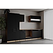 Respekta Merle Küchenleerblock (Breite: 310 cm, Schwarz, Ohne Elektrogeräte) | BAUHAUS