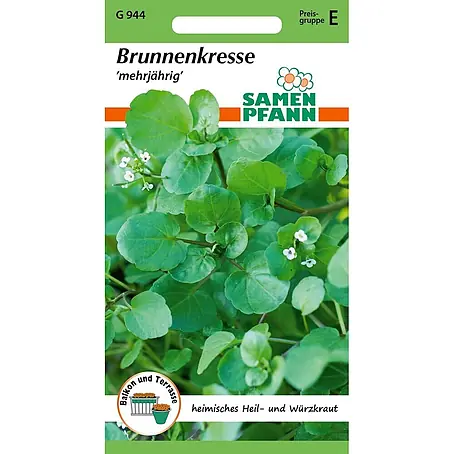 Samen Pfann  Saatgut Brunnenkresse