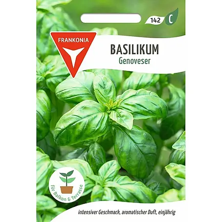 Frankonia Samen  Saatgut Basilikum, Genoveser