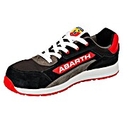 Abarth Zapato bajo de seguridad 595 (44, Clase de protección según EN ISO 20345: S3, Negro/Rojo) | BAUHAUS
