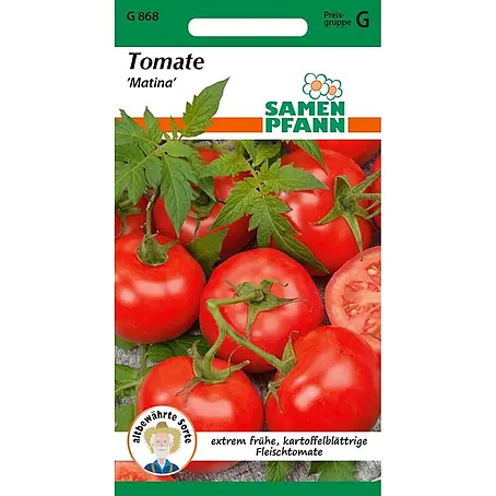 Samen Pfann  Saatgut Tomate, Matina