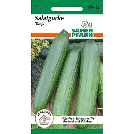 Samen Pfann  Saatgut Salatgurke, Tanja