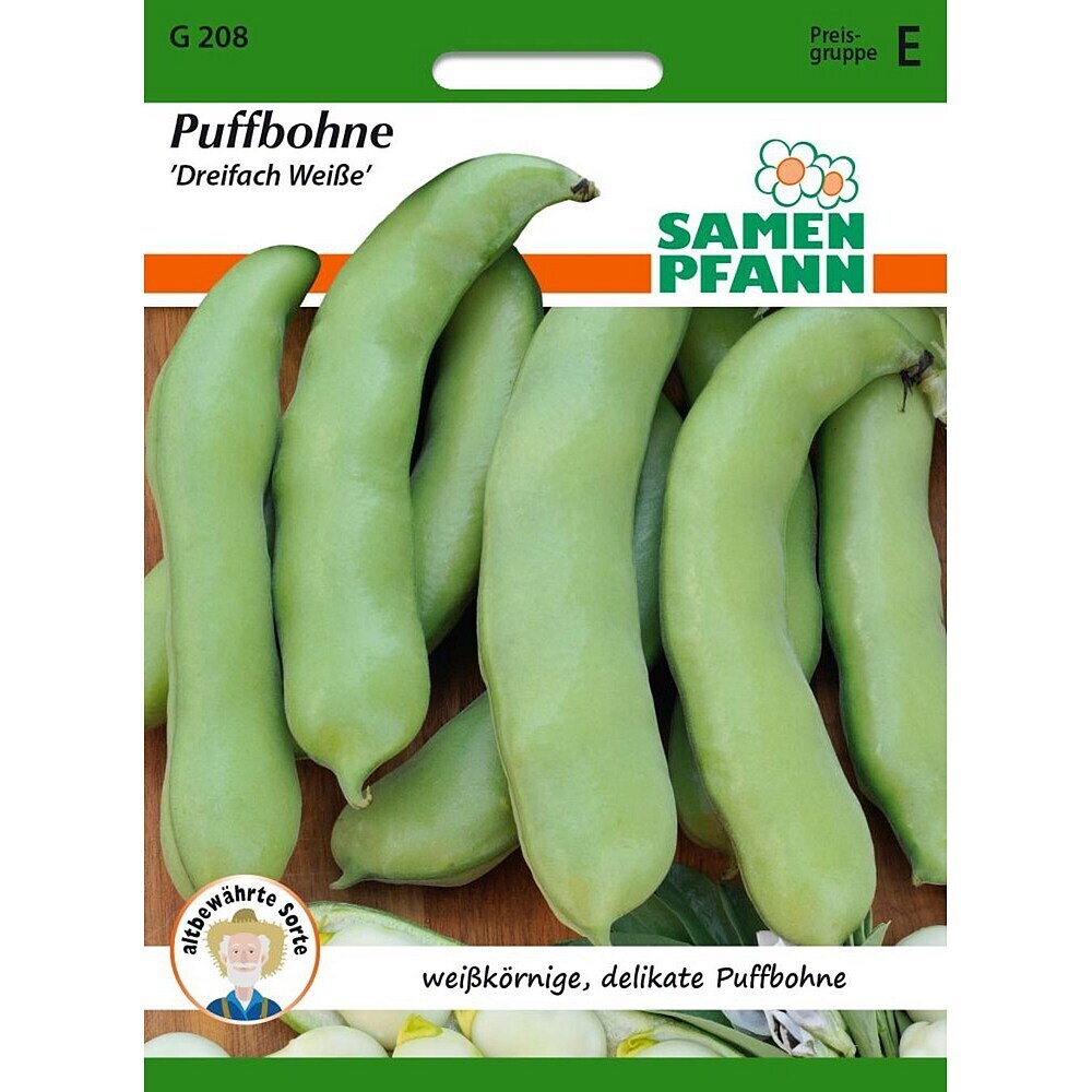 Samen Pfann Saatgut Puffbohne, Dreifach weie online kaufen bei BAUHAUS