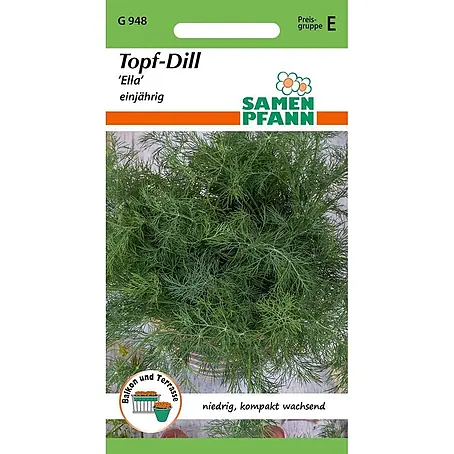 Samen Pfann  Saatgut Topf - Dill, Ella