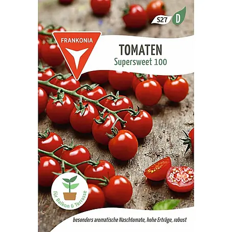 Frankonia Samen  Saatgut Cocktailtomate, Supersweet 100 F1