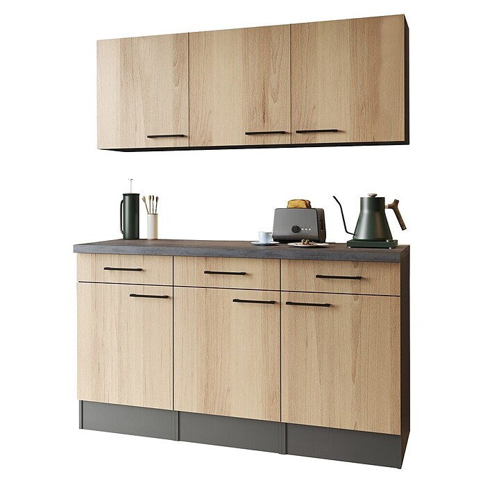 Respekta Sideboard Oliver (Breite: 150 cm, Artisan Eiche, Mit Oberschrank) | BAUHAUS