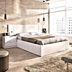 Dekit Set muebles de dormitorio Len (4 pzs., Blanco, Específico para: Colchón de 150x190 cm) | BAUHAUS