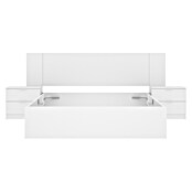 Dekit Set muebles de dormitorio Len (4 pzs., Blanco, Específico para: Colchón de 150x190 cm) | BAUHAUS