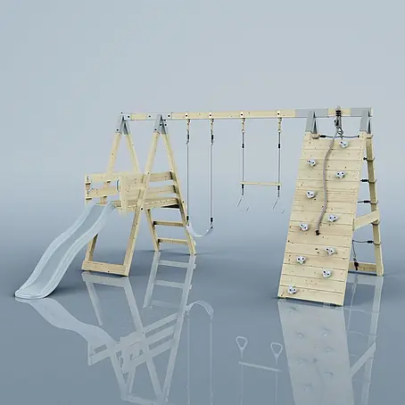 OutdoorToys  Schaukel Klettergerüst Krokodil