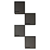 Respekta Oliver Küchen-Hängeschrank Oliver (B x T x H: 50 x 34,6 x 56,1 cm, Grau Matt, Anzahl Türen: 4 Stk.) | BAUHAUS