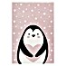 Kayoom Kinderteppich Pinguin 