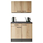 Respekta Buffetschrank Oliver (Breite: 100 cm, Artisan Eiche, Mit Oberschrank) | BAUHAUS
