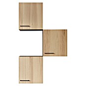 Respekta Oliver Küchen-Hängeschrank Oliver (B x T x H: 50 x 34,6 x 56,1 cm, Artisan Eiche, Anzahl Türen: 3 Stk.) | BAUHAUS