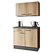 Respekta Buffetschrank Oliver (Breite: 100 cm, Artisan Eiche, Mit Oberschrank) | BAUHAUS