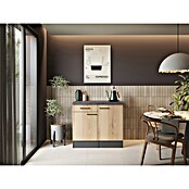 Respekta Buffetschrank Oliver (Breite: 100 cm, Artisan Eiche, Ohne Oberschrank) | BAUHAUS