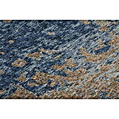 Kayoom Flachgewebeteppich Blaze (Blau/Braun, 170 x 115 cm, 74 % Polyester)