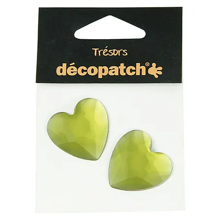Décopatch  Pieza decorativa Trésors Coeurs