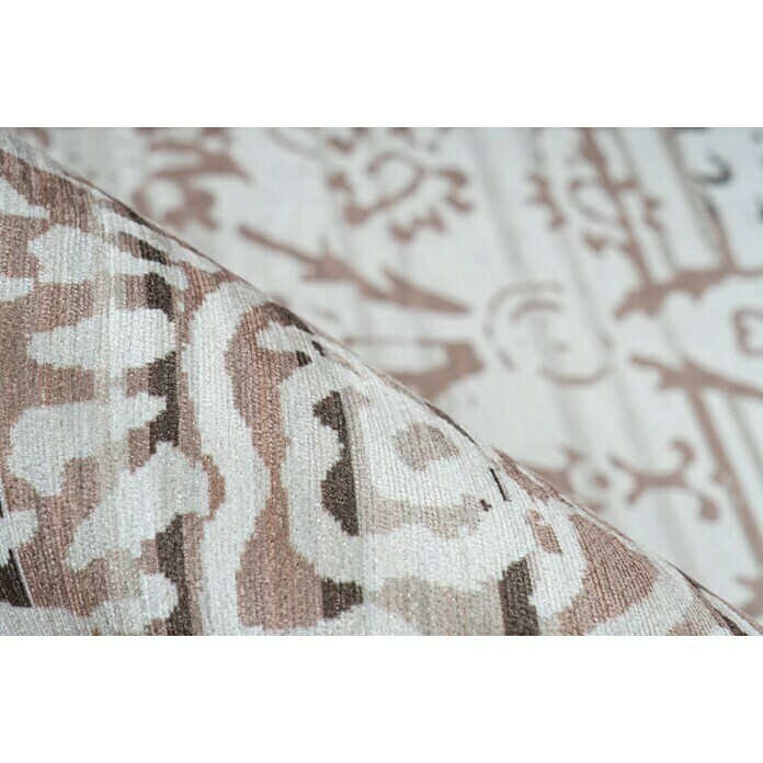 Kayoom Flachgewebeteppich GalaxyBeige/Braun, 150 x 80 cm, 100 % Polyester Detail Shot