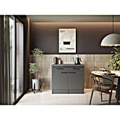 Respekta Sideboard Oliver (Breite: 100 cm, Grau Matt, Ohne Oberschrank) | BAUHAUS