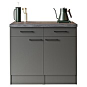 Respekta Sideboard Oliver (Breite: 100 cm, Grau Matt, Ohne Oberschrank) | BAUHAUS