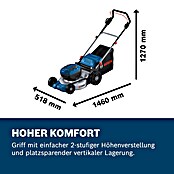 Bosch Professional AMPShare 18V Cortacésped de batería GRA 18V2-46 (18 V, Sin batería, Ancho de corte: 46 cm) | BAUHAUS
