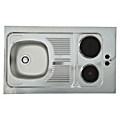 Respekta Miniküche Oliver (Breite: 100 cm, Artisan Eiche Nachbildung, Mit Duo-Kochmulde) | BAUHAUS