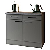 Respekta Sideboard Oliver (Breite: 100 cm, Grau Matt, Ohne Oberschrank) | BAUHAUS