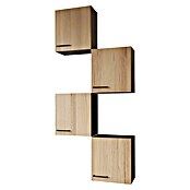 Respekta Oliver Küchen-Hängeschrank Oliver (B x T x H: 50 x 34,6 x 56,1 cm, Artisan Eiche, Anzahl Türen: 4 Stk.) | BAUHAUS