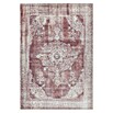 Kayoom Kurzflorteppich (Rot/Beige, 290 x 200 cm)