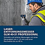 Bosch Professional Laserentfernungsmesser GLM 40-31 (Messgenauigkeit: Typisch: ± 1,5 mm, Mit Batterien) | BAUHAUS