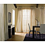 Visillo para ventana Coiba (140 x 270 cm, 58% poliéster, 20% algodón y 22% lino, Lino)
