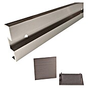 Diamond Doors Abstands-Set Linea 60 2.0 (Edelstahloptik, 2 200 x 18,5 x 63,5 mm, Passend für: Diamond Doors Glasschiebetür-Beschlag Linea 60 2.0) | BAUHAUS
