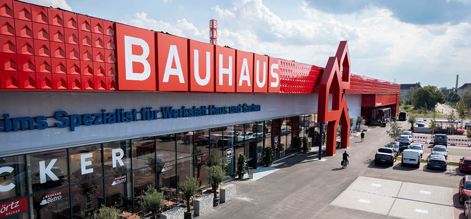 BAUHAUS Fachcentrum von außen