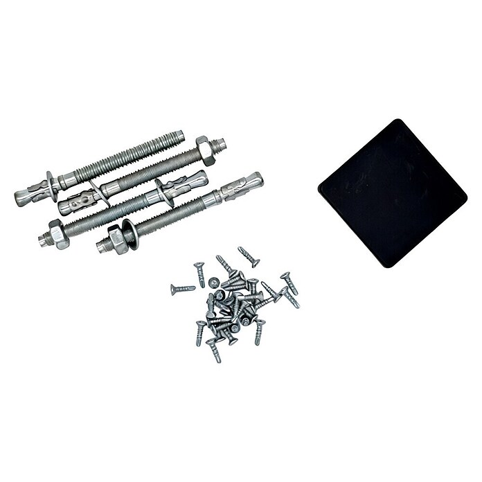 Set de valla de protección Ventia (L x Al: 160 x 150 cm, Antracita, 9 pzs.) | BAUHAUS
