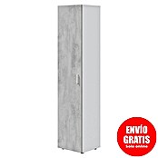 Armario multiusos de madera Tidy (L x An x Al: 37 x 41 x 182 cm, Blanco Artik/Cemento, Espesor: 15 mm) | BAUHAUS