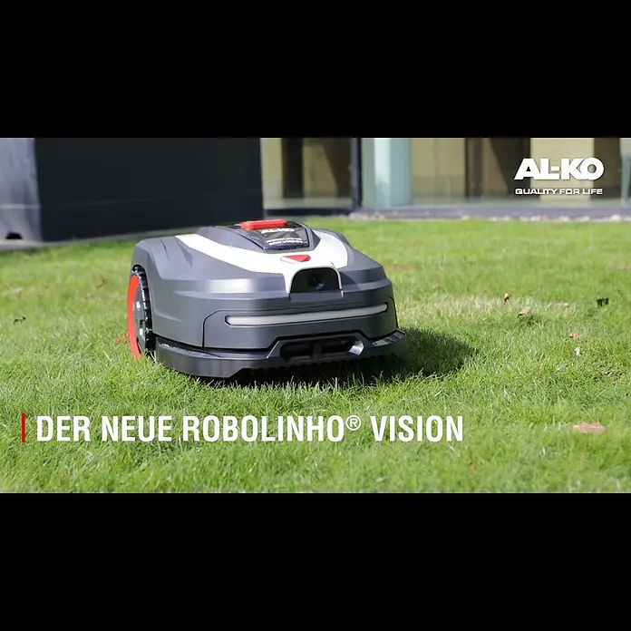 AL-KO 18V/36V Mähroboter Robolinho 1000 Vision - 1.000 m², Schnittbreite: 21 cm, Kamera-gestützte Navigation - AL-KO Mhroboter Robolinho VISION Installation