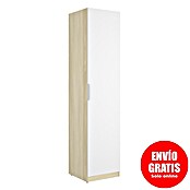 Dekit Armario para ropa Emax (L x An x Al: 51,4 x 45,5 x 203,5 cm, Roble claro/Blanco, Espesor: 15 mm) | BAUHAUS