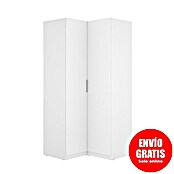 Dekit Armario para ropa Emax (L x An x Al: 95 x 96,9 x 203,5 cm, Blanco, Rinconero, Espesor: 15 mm) | BAUHAUS