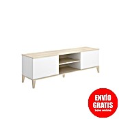 Dekit Mueble para TV Boston (L x An x Al: 39,9 x 150 x 48,1 cm, Natural/Blanco) | BAUHAUS