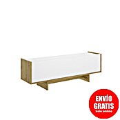 Dekit Mueble para TV Ka (L x An x Al: 30 x 150 x 49,6 cm, Blanco/Roble Nordic) | BAUHAUS