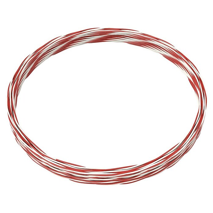 YT2X0,8W/R-B20 FERNMELDEADERN 2X0,8 WS/ROT 20M /