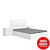 Dekit Set muebles de dormitorio Flow (4 pzs., Blanco, Específico para: Colchón de 135x190 cm) | BAUHAUS