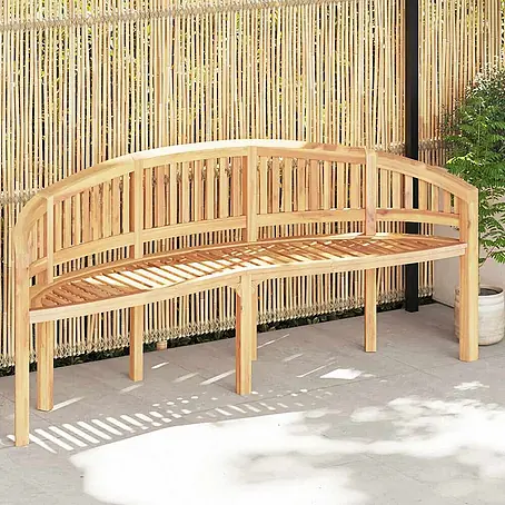 Furnicato  Gartenbank Teak-Hartholz