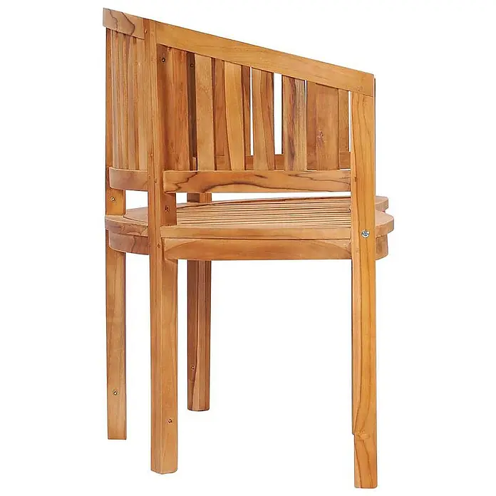 Furnicato Gartenbank Teak-Hartholz - B x T x H: 60 x 151 x 86 cm, Braun - Gebogene Gartenbank aus Teakholz mit Lattenrost und natürlicher Oberfläche. Ideal für den Außenbereich.