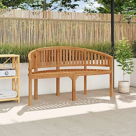Furnicato  Gartenbank Teak-Hartholz