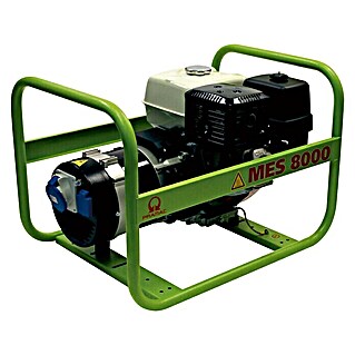 Pramac Generador MES8000 (Potencia nominal: 5,5 kW, Consumo: 2,87 l/h, Volumen del depósito: 6,1 l)