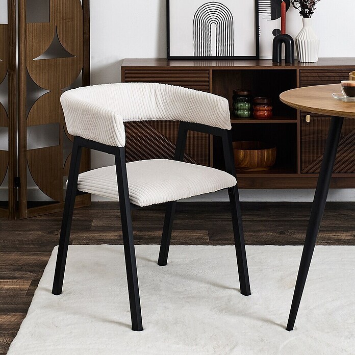 Home Deco Factory Silla Scott (Beige, 2 ud.) | BAUHAUS